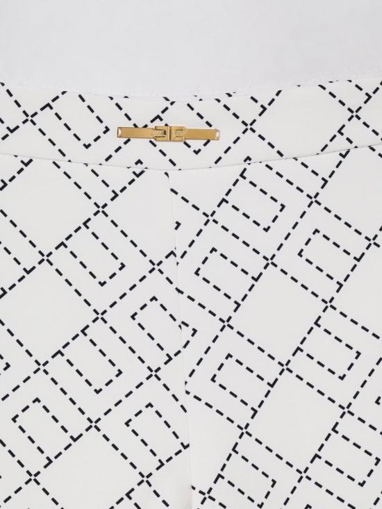 25FW [키즈] 엘리자베타프랜치 쇼츠/버뮤다 EFBE0750GA023 0077 White - ELISABETTA FRANCHI