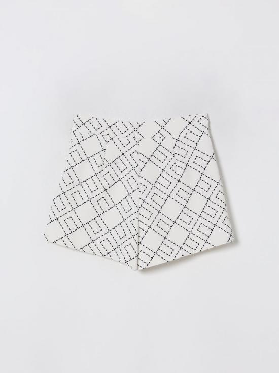 25FW [키즈] 엘리자베타프랜치 쇼츠/버뮤다 EFBE0750GA023 0077 White - ELISABETTA FRANCHI