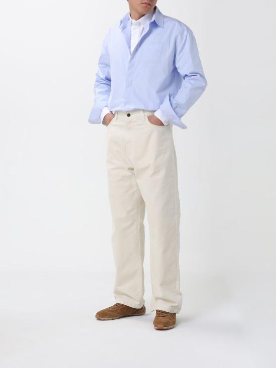 25FW 자크뮈스 긴팔 셔츠 SHM00541AW00660 3GG Blue - JACQUEMUS