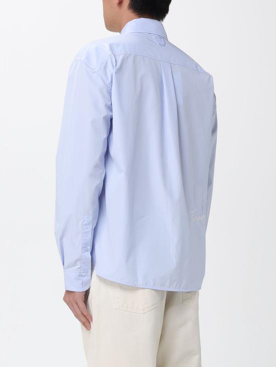 25FW 자크뮈스 긴팔 셔츠 SHM00541AW00660 3GG Blue - JACQUEMUS