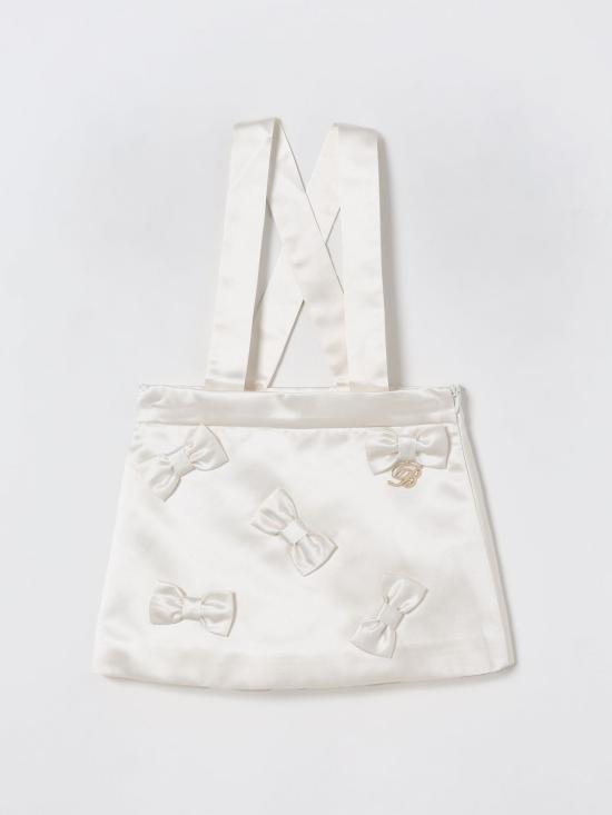 25FW [키즈] 미스블루마린 스커트 BGGO0040TV098 0000 Yellow Cream