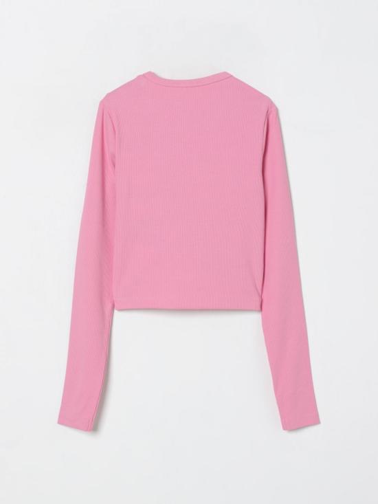 25FW [키즈] 디젤 티셔츠 J02452KYAZY K399 Fuchsia - DIESEL