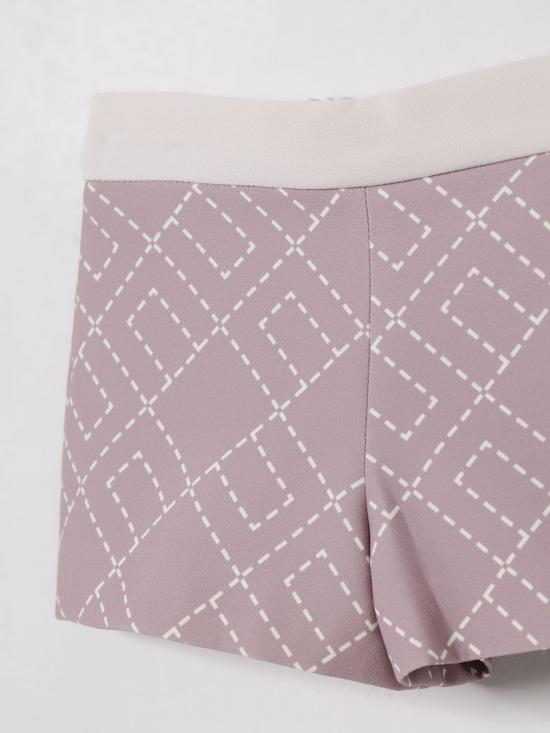 25FW [키즈] 엘리자베타프랜치 쇼츠/버뮤다 EGBE0240GA023 D854 Milk - ELISABETTA FRANCHI