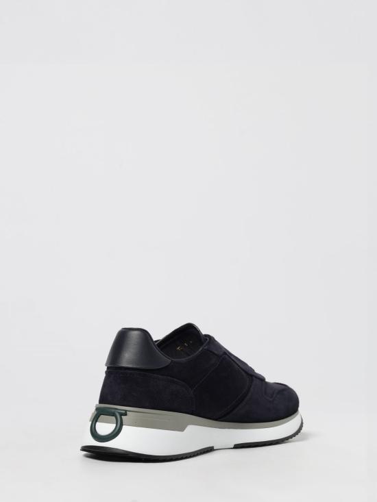 25FW 살바토레 페라가모 스니커즈 02A091 787587 004 Navy - SALVATORE FERRAGAMO