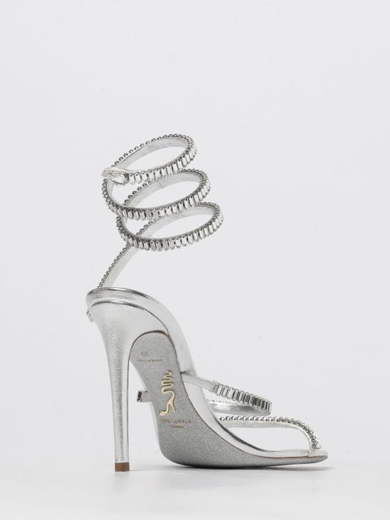 25FW 르네 카오빌라 힐/펌프스 C12674105NA01 V118 Silver - RENE CAOVILLA