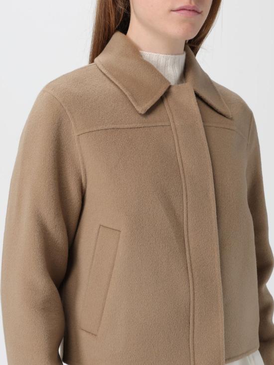 25FW 루루 스튜디오 코트 ZHANNA MINK TAUPE Dove Grey - LOULOU STUDIO