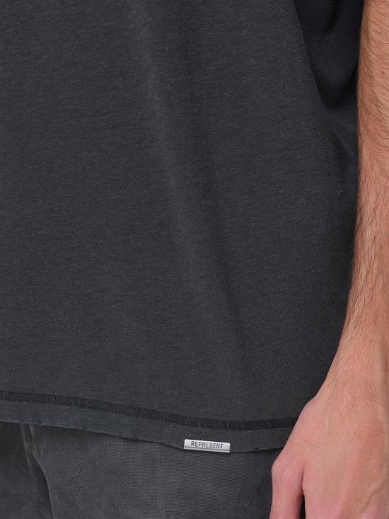25FW 리프레젠트 반팔 티셔츠 MLM100171 04 Black - REPRESENT