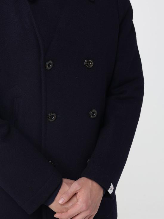 25FW 페트레이 핏록 울 더블 브레스티드 탈부착 베스트 재킷 PEU572801152019 215 Blue - PEUTEREY