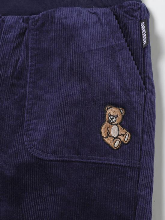 25FW [키즈] 모스키노 팬츠 MUP05ILVA06 40016 Blue - MOSCHINO