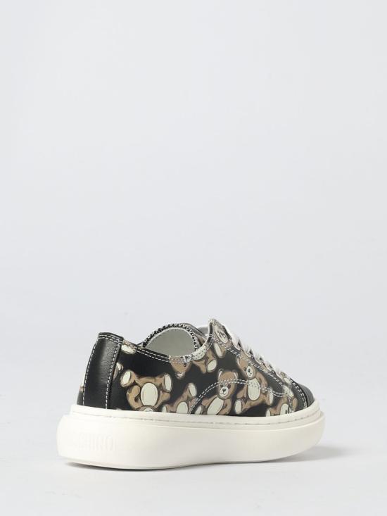 25FW [키즈] 모스키노 스니커즈 81925 2B Silver - MOSCHINO