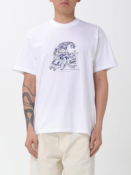 25FW 칼하트 WIP 반팔 티셔츠 I035500 02XX White