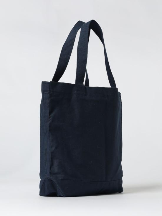 25FW 메종키츠네 드레스드 폭스 토트백 PM05107WW9042 0413 Blue - MAISON KITSUNE