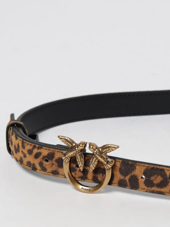 25FW 핑코 레귤러 벨트 100143 A32A M35Q Beige - PINKO