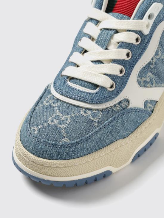25FW 구찌 구찌 리웹 스니커즈 838831FAEVU 4645 Denim - GUCCI