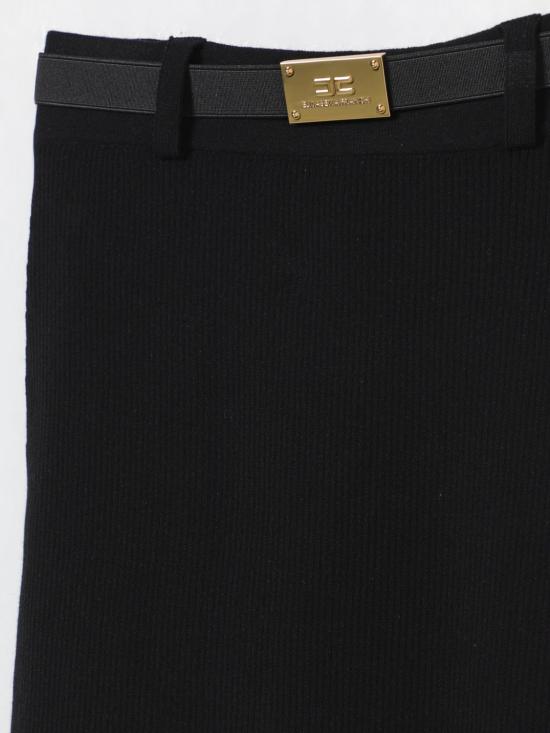 25FW [키즈] 엘리자베타프랜치 스커트 EFGO196CFL229 D748 Black - ELISABETTA FRANCHI