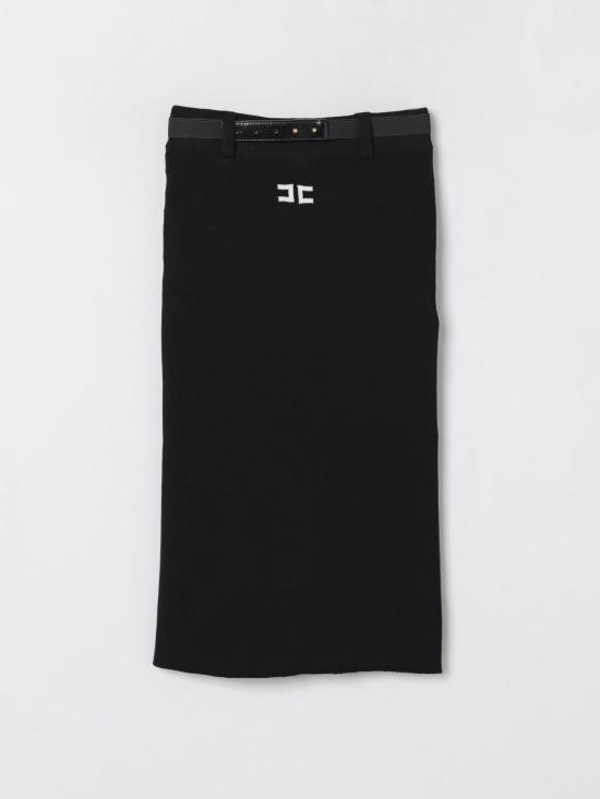 25FW [키즈] 엘리자베타프랜치 스커트 EFGO196CFL229 D748 Black - ELISABETTA FRANCHI