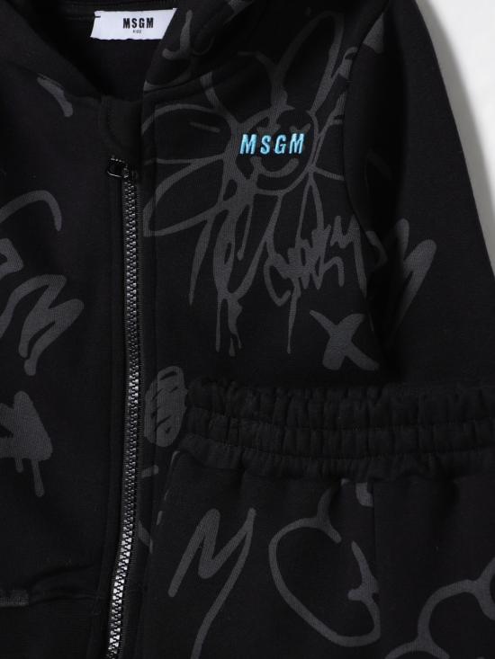 25FW [키즈] 엠에스지엠 오버롤 F5MSNBSF295 110 Black - MSGM