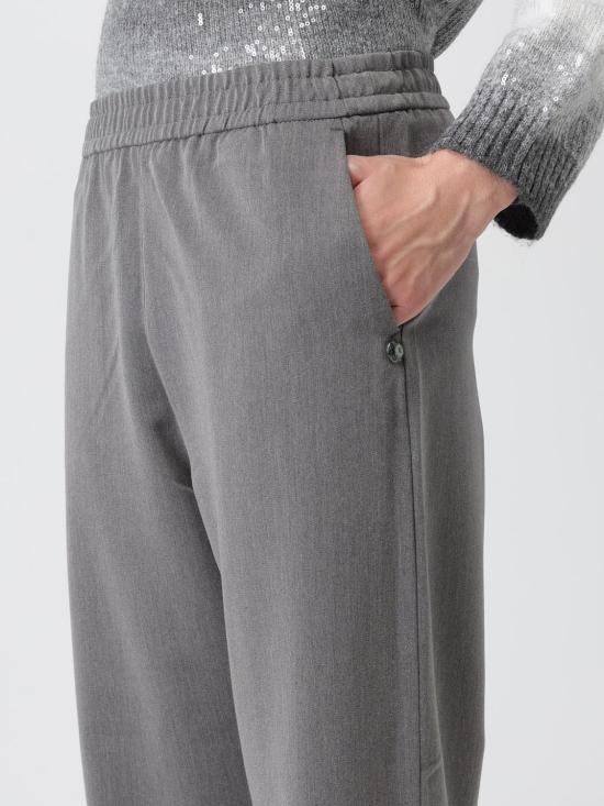 25FW 리우조 스트레이트 팬츠 MF5270TS224 84006 Grey - LIU JO