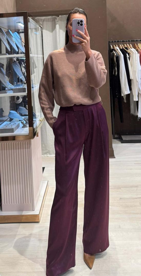  The Sei 스트레이트 팬츠 세이 릴렉스드 트라우저 메를로 - OTHER BRANDS