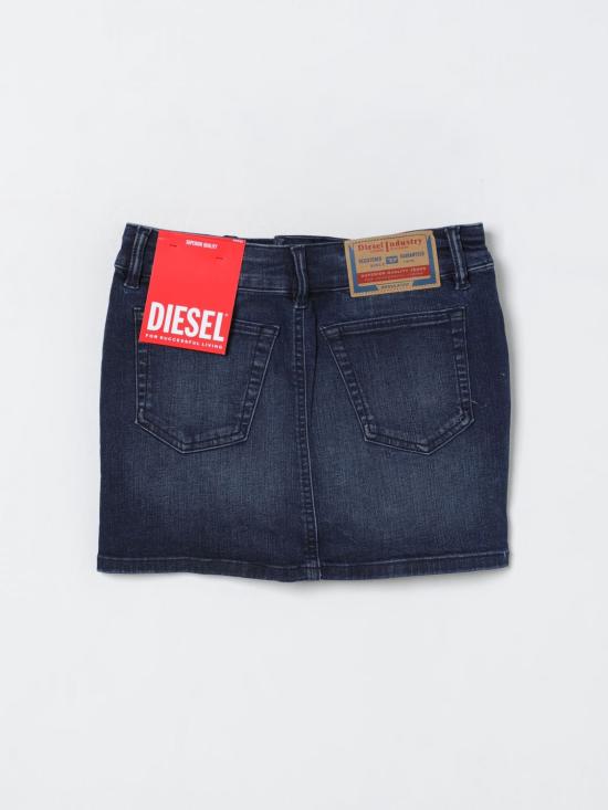 25FW [키즈] 디젤 스커트 J02346KXBQL K01 Denim - DIESEL