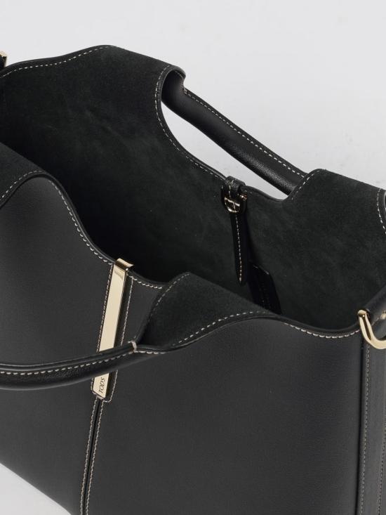 25FW 토즈 토트백 XBWEBRF0100UBL B999 Black - TODS