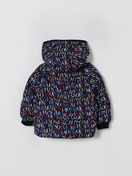 25FW [키즈] 모스키노 캐주얼 자켓 MUS031L3BB0 84804 Blue - MOSCHINO