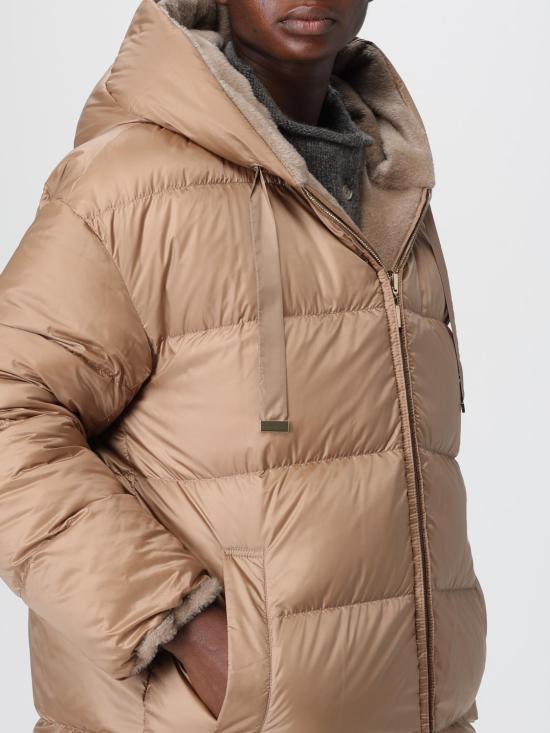 25FW 막스마라 더 큐브 올리비아 후드 자켓 2529486105600 040 Beige - MAXMARA THE CUBE