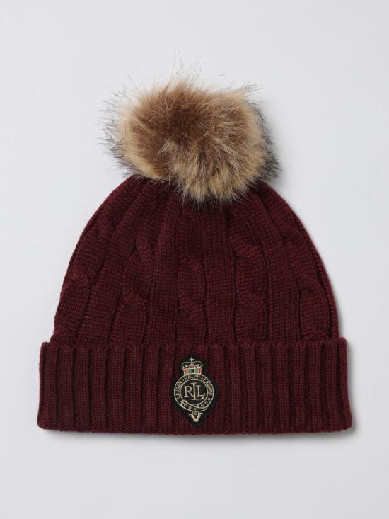 25FW 랄프 로렌 비니 454P04455 006 Burgundy