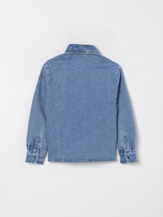 25FW [키즈] 돌체앤가바나 셔츠 L44S60LDD40 S9000 Denim - DOLCE & GABBANA