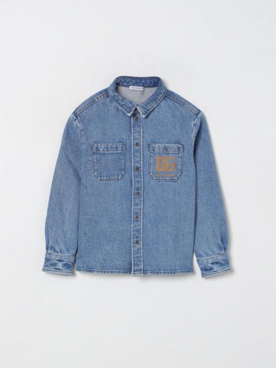 25FW [키즈] 돌체앤가바나 셔츠 L44S60LDD40 S9000 Denim