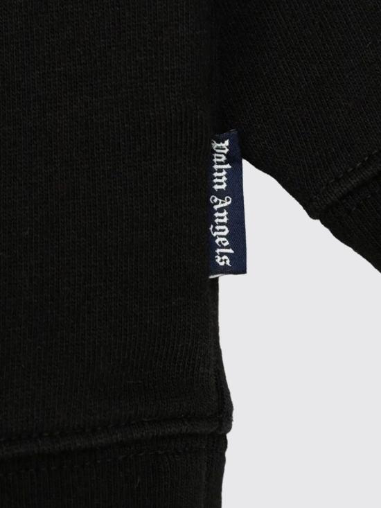 25FW [키즈] 팜앤젤스 풀오버 PBBB012F25FLE002 1016 Black - PALM ANGELS