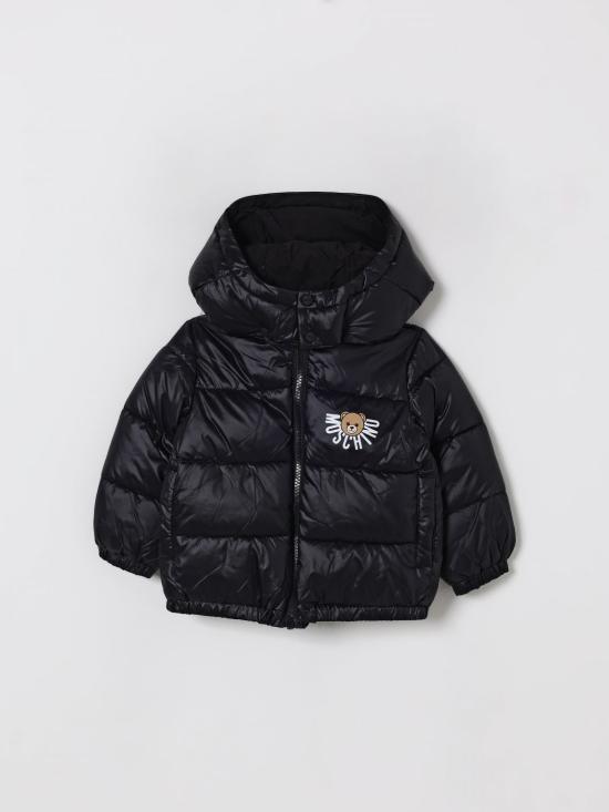 25FW [키즈] 모스키노 캐주얼 자켓 MUS032L3A32 60100 Black