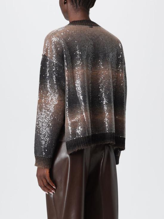 25FW 리우조 스웨터 MF5380MA14R S9472 Brown - LIU JO