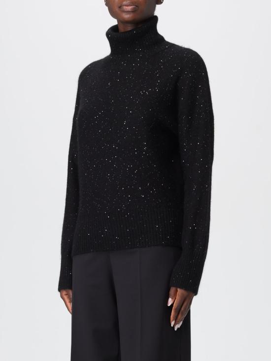 25FW 파비아나 필리피 터틀넥 MAD225F528D296 825 Black - FABIANA FILIPPI