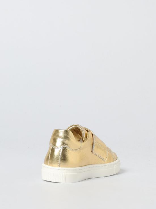 25FW [키즈] 모스키노 스니커즈 81830 2 Gold - MOSCHINO
