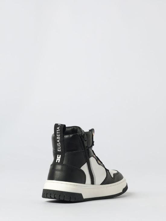 25FW [키즈] 엘리자베타프랜치 스니커즈 F4A9E03481818A 780 Black - ELISABETTA FRANCHI