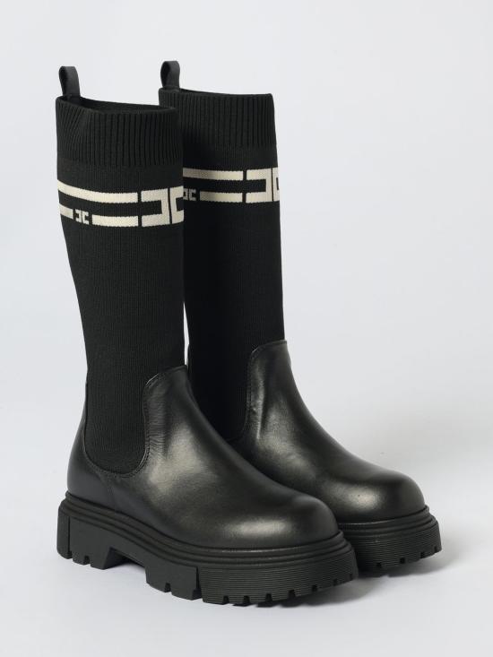 25FW [키즈] 엘리자베타프랜치 슈즈 F4A6E042713116 930 Black - ELISABETTA FRANCHI