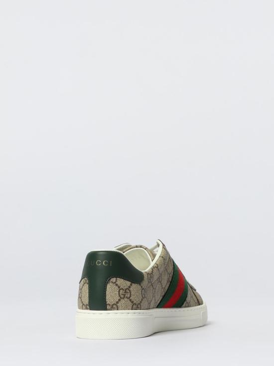 26SS 구찌 에이스 웹 스니커즈 760775FACMZ 9746 Beige - GUCCI