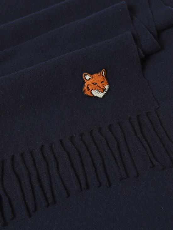 25FW 메종키츠네 머플러/스카프 PM06201WB0044 0413 Blue - MAISON KITSUNE