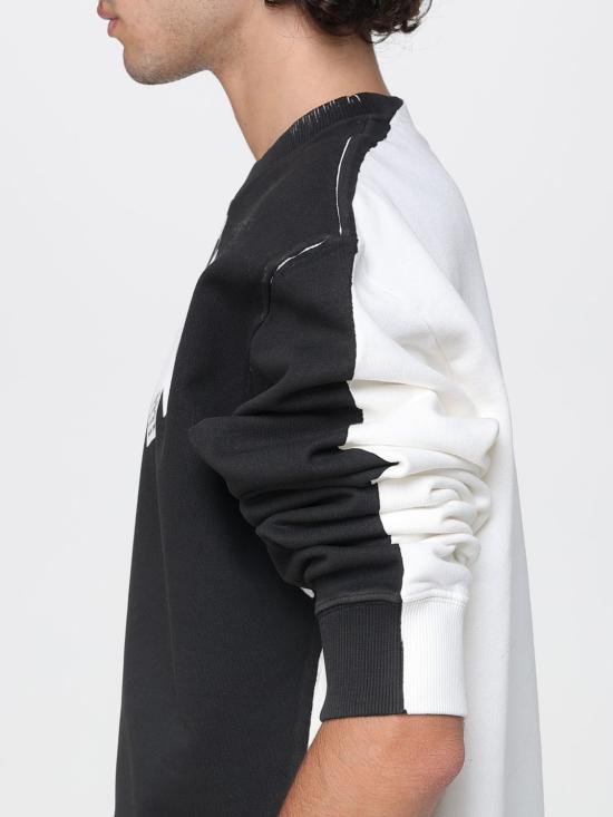 25FW MM6 메종마르지엘라 긴팔 티셔츠 SH2GU0023M25024 101 White - MM6 MAISON MARGIELA