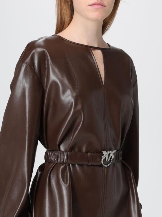 25FW 핑코 롱 원피스 105587A2P4 M22 Dark - PINKO