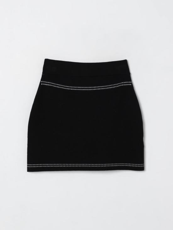 25FW [키즈] 미스블루마린 스커트 BFGO012CFL040 N020 Black - MISS BLUMARINE
