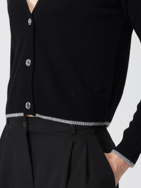 25FW 핑코 가디건 105447A2Q9 Z99 Black - PINKO