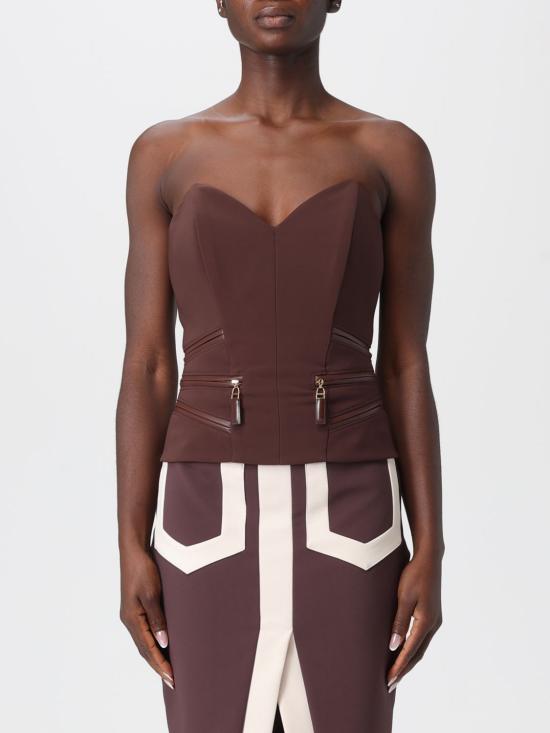 25FW 엘리자베타프랜치 민소매 티셔츠 TO036 EA3 Coffee