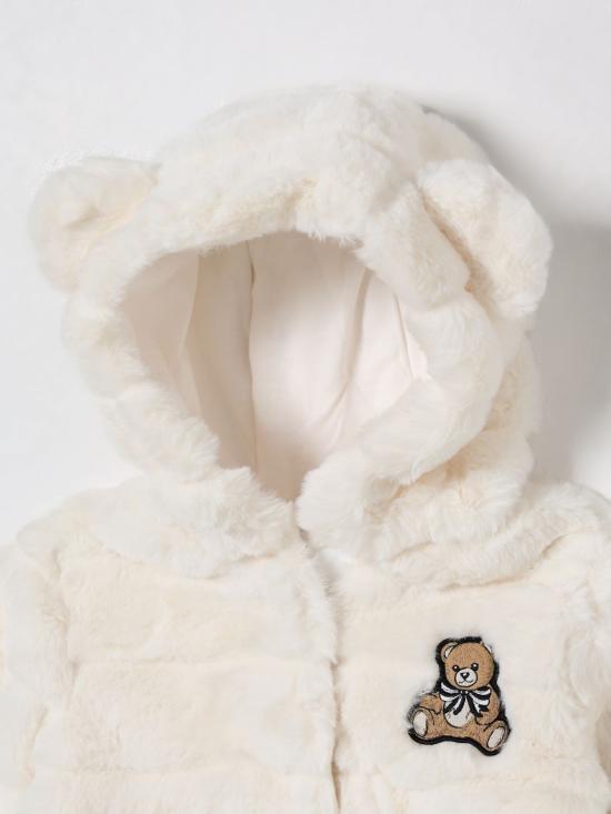 25FW [키즈] 모스키노 캐주얼 자켓 MDS02JL3BA9 84922 White - MOSCHINO