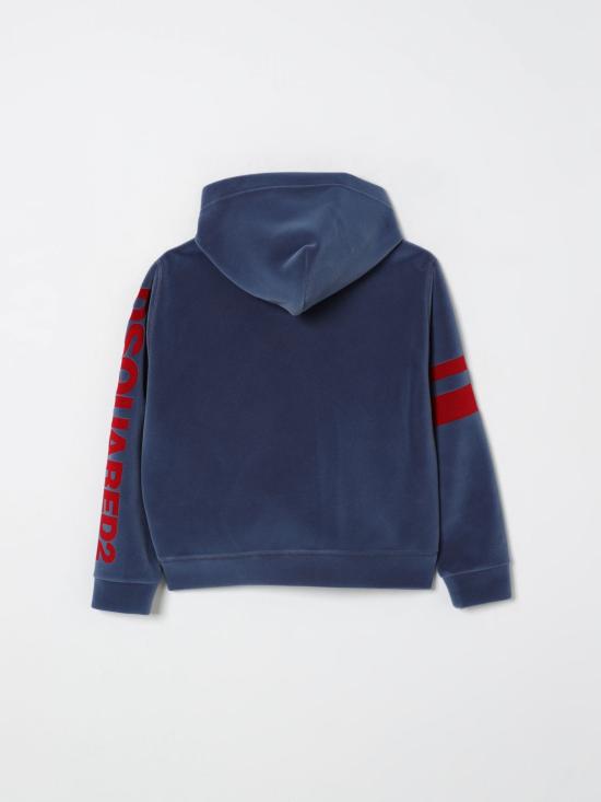 25FW [키즈] 디스퀘어드2 풀오버 DQ3001D0AF8 DQ882 Blue - DSQUARED2