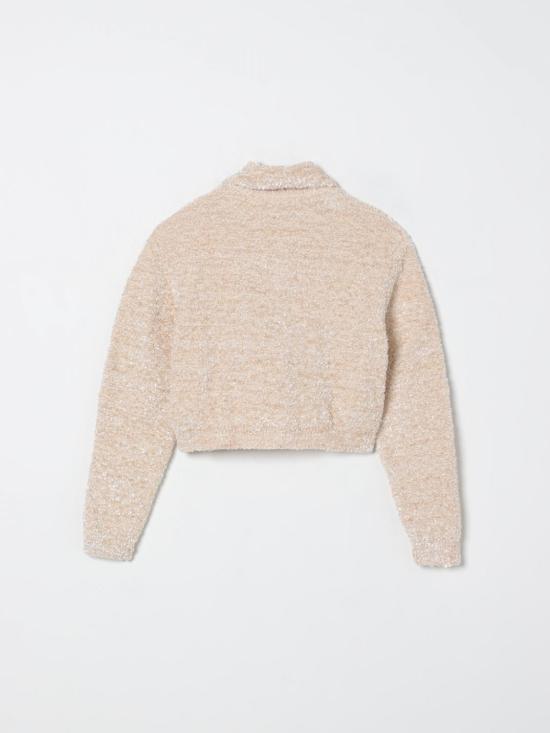 25FW [키즈] 엘리자베타프랜치 풀오버 EFMA178CFL082 0101 Honey - ELISABETTA FRANCHI