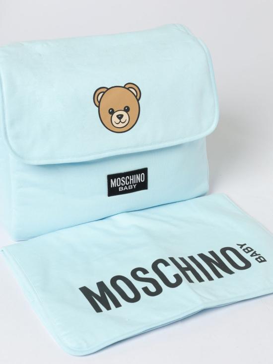 25FW [키즈] 모스키노 액세서리 MXX03DLCA40 40304 Sky Blue - MOSCHINO