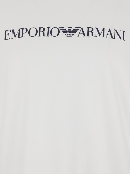 26SS 엠포리오 아르마니 반팔 티셔츠 8N1TN51JPZZ0146 White - EMPORIO ARMANI