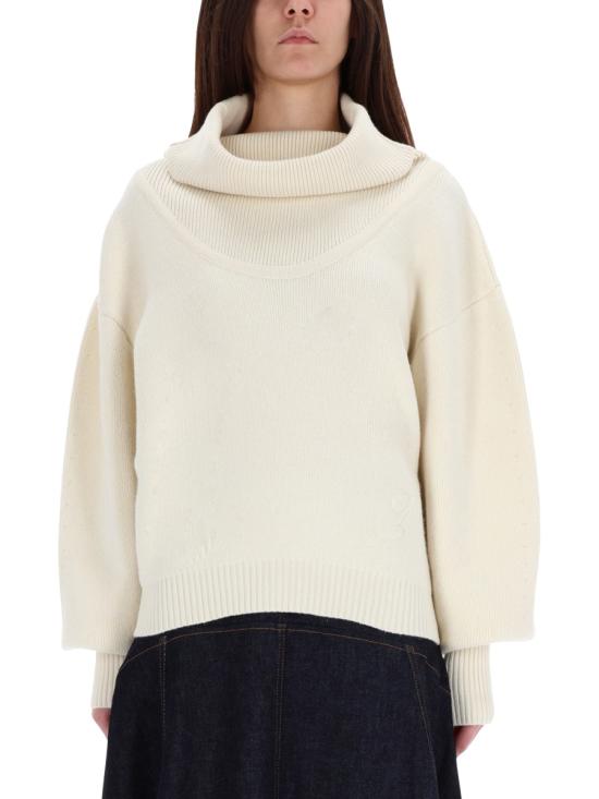 25FW 자크뮈스 터틀넥 SWW00624AK0 0278110 IVORY - JACQUEMUS